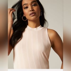 RW&Co Halter Neck Pleated Top